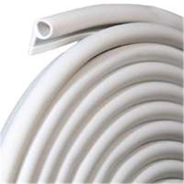 Thermwell Products Thermwell Products V18WH Gasket White Vinyl 0.5 x 0.25 x 17 Ft. 7837578